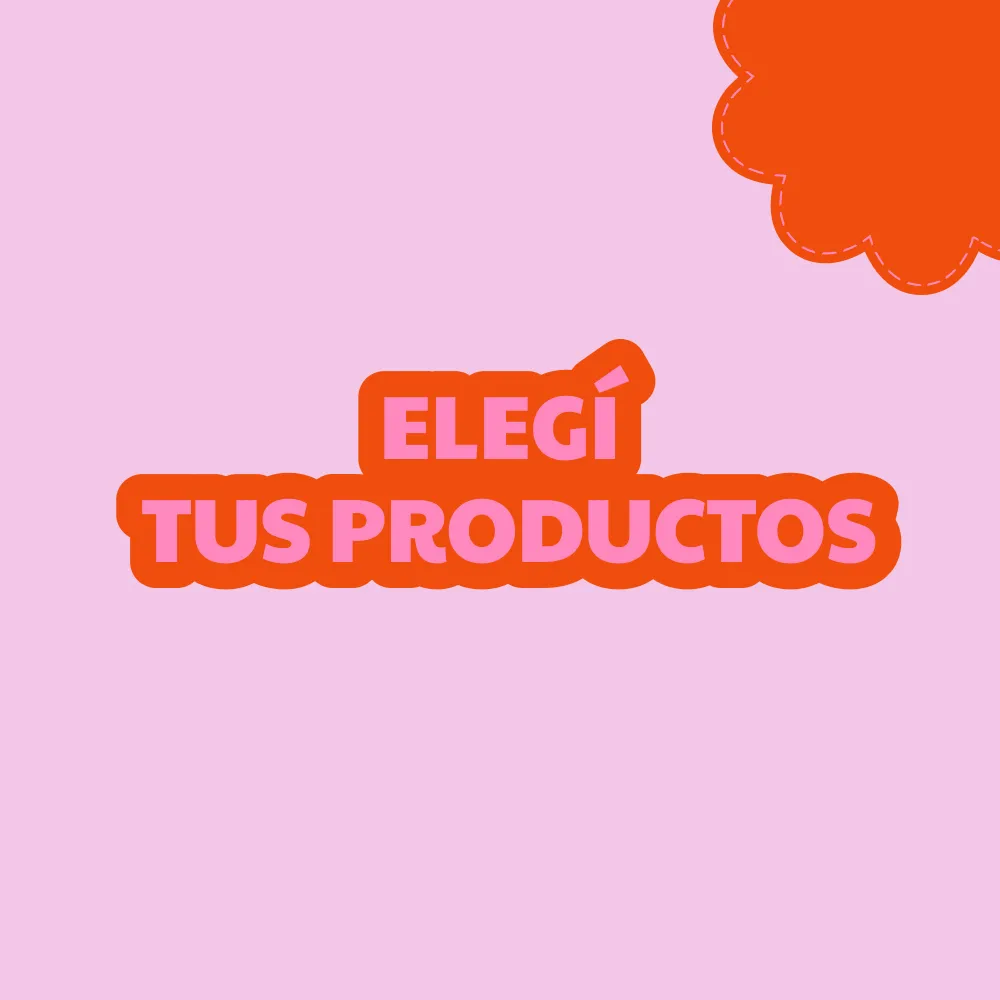 Gráfica «Elegí tus productos» de Chirimoya