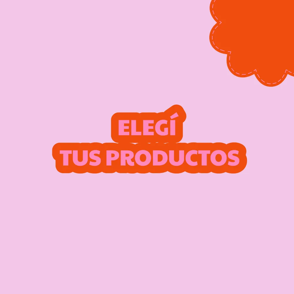 Gráfica «Elegí tus productos» de Chirimoya