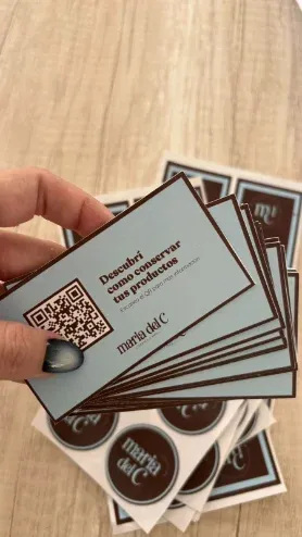 Tarjetas personalizadas